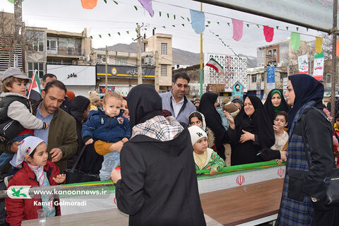کانون پرورش فکری لرستان در راهپیمایی ۲۲ بهمن