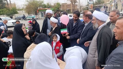 کانون پرورش فکری لرستان در راهپیمایی ۲۲ بهمن