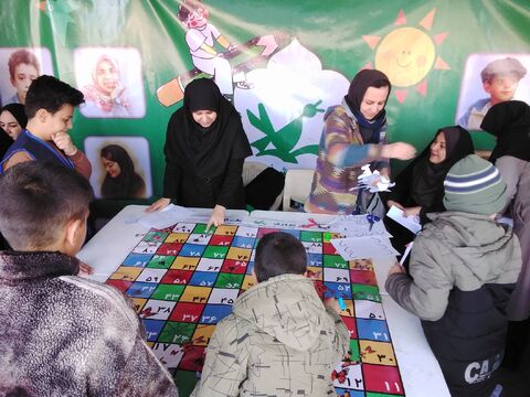 استقبال پر شور کودکان و نوجوانان از غرفه کانون استان اصفهان در ۲۲بهمن