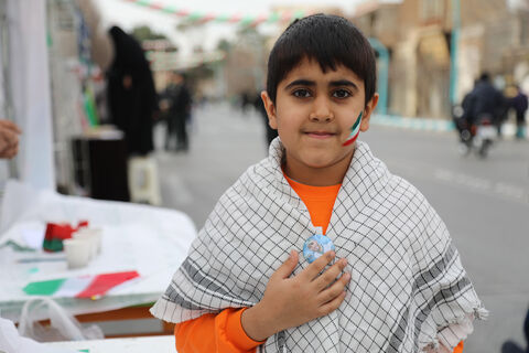 غرفه کانون یزد در راهپیمایی22بهمن1404