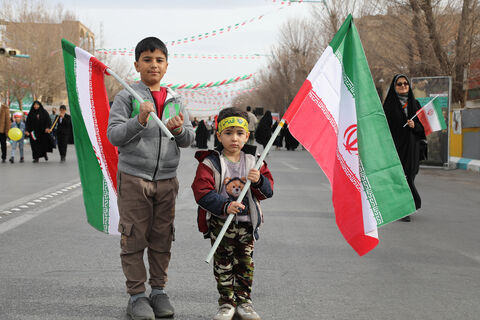 غرفه کانون یزد در راهپیمایی22بهمن1404