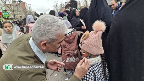 نمایش قدرت کودکان و نوجوانان گلستانی در ۲۲ بهمن