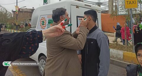 نمایش قدرت کودکان و نوجوانان گلستانی در ۲۲ بهمن