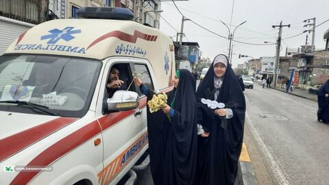 نمایش قدرت کودکان و نوجوانان گلستانی در ۲۲ بهمن