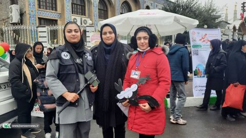 نمایش قدرت کودکان و نوجوانان گلستانی در ۲۲ بهمن