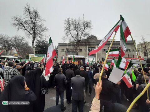 نمایش قدرت کودکان و نوجوانان گلستانی در ۲۲ بهمن