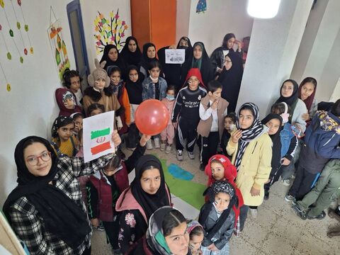 برگزاری جشن «کودک و انقلاب» در کانون پرورش فکری کبکیان و مادوان