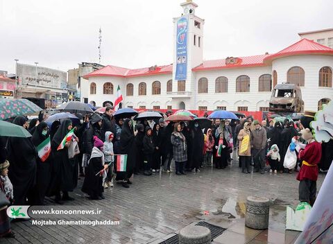 حضور پرشور کانونی‌ها در آیین‌های یوم‌الله  ۲۲ بهمن گیلان