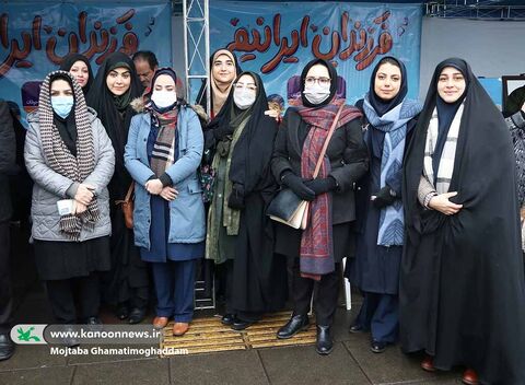 حضور پرشور کانونی‌ها در آیین‌های یوم‌الله  ۲۲ بهمن گیلان