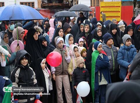 حضور پرشور کانونی‌ها در آیین‌های یوم‌الله  ۲۲ بهمن گیلان