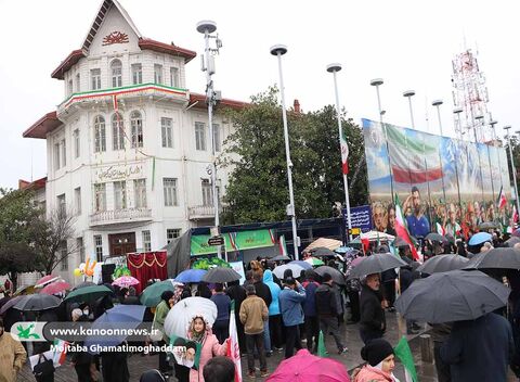 حضور پرشور کانونی‌ها در آیین‌های یوم‌الله  ۲۲ بهمن گیلان