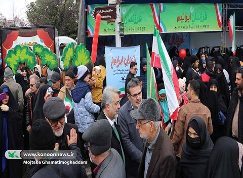 حضور پرشور کانونی‌ها در آیین‌های یوم‌الله  ۲۲ بهمن گیلان