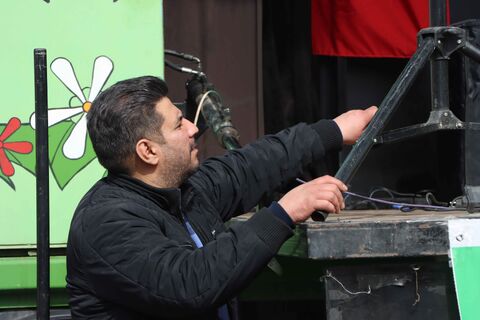 جشن چهلمین سالگرد پیروزی انقلاب اسلامی/تماشاخانه،کانون پرورش فکری کودکان و نوجوانان استان تهران/ میدان فردوسی