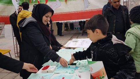 کرمانشاه.  غرفه کانون