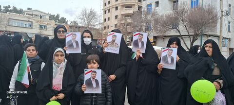 کرمانشاه.  برنامه‌های کانون در مسیر راهپیمایی