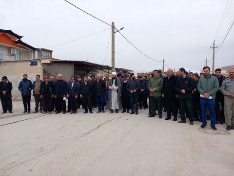 کرمانشاه.  برنامه‌های کانون در مسیر راهپیمایی