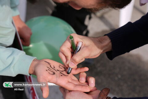 غرفه فرهنگی کانون استان بوشهر در راهپیمایی یوم الله ۲۲بهمن