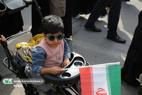 غرفه فرهنگی کانون استان بوشهر در راهپیمایی یوم الله ۲۲بهمن