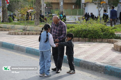 غرفه فرهنگی کانون استان بوشهر در راهپیمایی یوم الله ۲۲بهمن