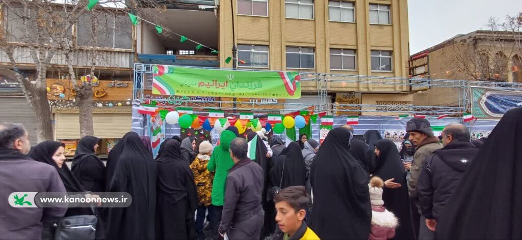 از سرود ای ایران تا سربند امید/روایت شور کانون همدان در راهپیمایی ۲۲ بهمن