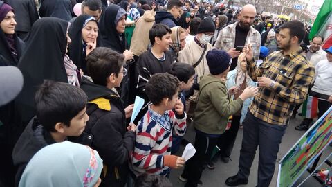 کانون البرز همراه با مردم در راهپیمایی باشکوه ۲۲ بهمن