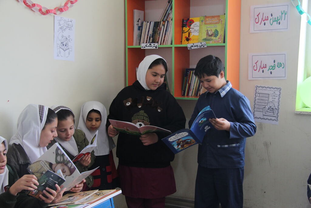 کتابخانهای برای آینده کودکان روستای ایروانلو