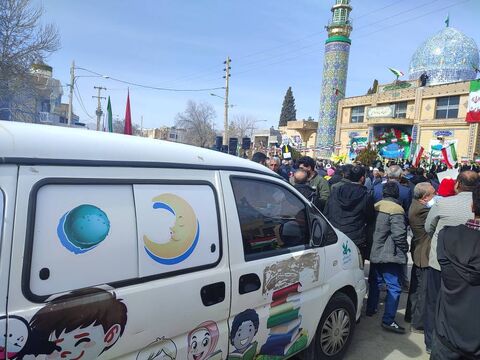 حضور پررنگ  مربیان و اعضاء کانون فارس در جشن ۴۷ سالگی انقلاب