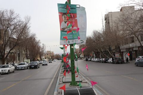 گزارش تصویری آذین‌بندی شاه‌راه‌های اصفهان در آستانه جشنواره بین‌المللی قصه‌گویی