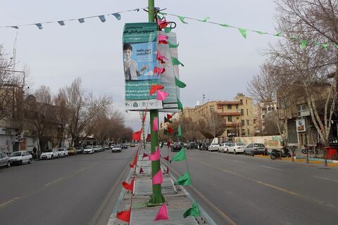 گزارش تصویری آذین‌بندی شاه‌راه‌های اصفهان در آستانه جشنواره بین‌المللی قصه‌گویی