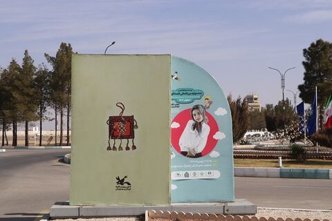 گزارش تصویری آذین‌بندی شاه‌راه‌های اصفهان در آستانه جشنواره بین‌المللی قصه‌گویی