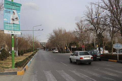 گزارش تصویری آذین‌بندی شاه‌راه‌های اصفهان در آستانه جشنواره بین‌المللی قصه‌گویی