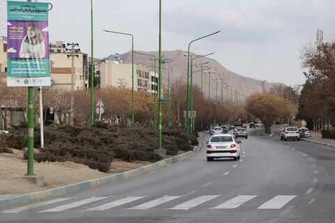 گزارش تصویری آذین‌بندی شاه‌راه‌های اصفهان در آستانه جشنواره بین‌المللی قصه‌گویی