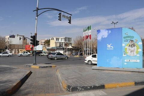 گزارش تصویری آذین‌بندی شاه‌راه‌های اصفهان در آستانه جشنواره بین‌المللی قصه‌گویی