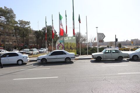 گزارش تصویری آذین‌بندی شاه‌راه‌های اصفهان در آستانه جشنواره بین‌المللی قصه‌گویی