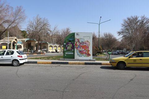 گزارش تصویری آذین‌بندی شاه‌راه‌های اصفهان در آستانه جشنواره بین‌المللی قصه‌گویی