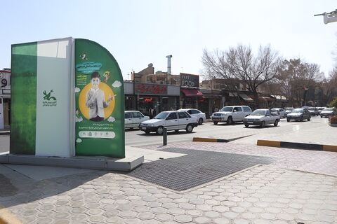 گزارش تصویری آذین‌بندی شاه‌راه‌های اصفهان در آستانه جشنواره بین‌المللی قصه‌گویی