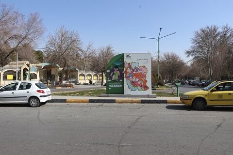 گزارش تصویری آذین‌بندی شاه‌راه‌های اصفهان در آستانه جشنواره بین‌المللی قصه‌گویی