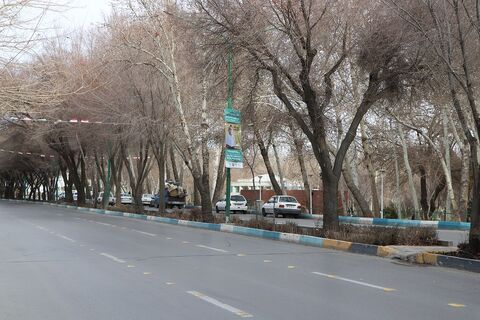 گزارش تصویری آذین‌بندی شاه‌راه‌های اصفهان در آستانه جشنواره بین‌المللی قصه‌گویی