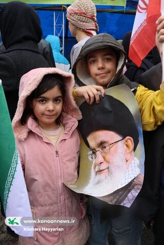 غرفه کانون چهارمحال و بختیاری در راهپیمایی 22بهمن1404