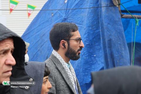 غرفه کانون چهارمحال و بختیاری در راهپیمایی 22بهمن1404