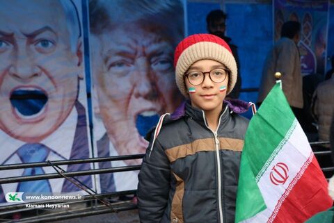 غرفه کانون چهارمحال و بختیاری در راهپیمایی 22بهمن1404