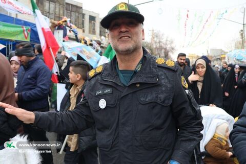 غرفه کانون چهارمحال و بختیاری در راهپیمایی 22بهمن1404