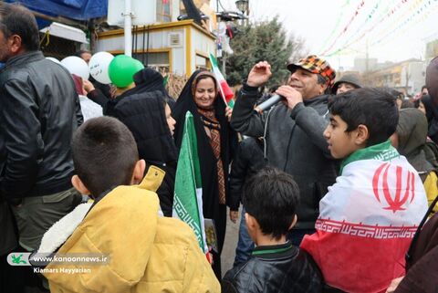 غرفه کانون چهارمحال و بختیاری در راهپیمایی 22بهمن1404