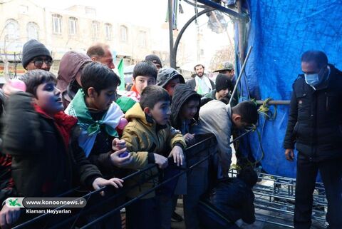 غرفه کانون چهارمحال و بختیاری در راهپیمایی 22بهمن1404