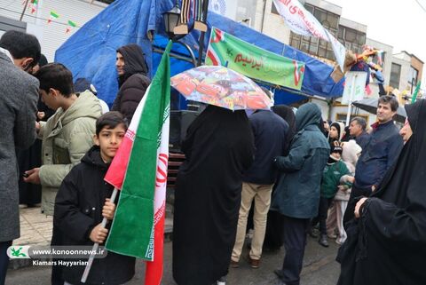 غرفه کانون چهارمحال و بختیاری در راهپیمایی 22بهمن1404