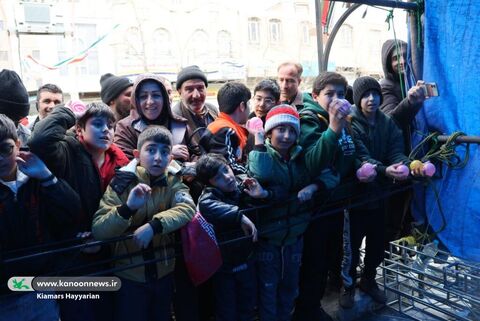 غرفه کانون چهارمحال و بختیاری در راهپیمایی 22بهمن1404