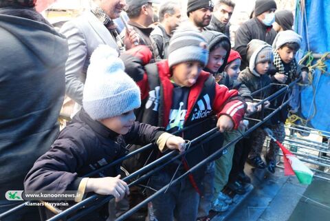 غرفه کانون چهارمحال و بختیاری در راهپیمایی 22بهمن1404