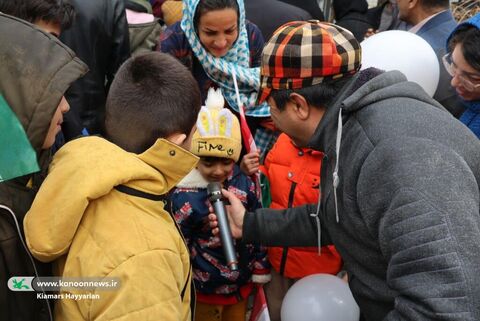 غرفه کانون چهارمحال و بختیاری در راهپیمایی 22بهمن1404