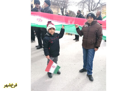حضور مراکز کانون چهارمحال و بختیاری در راهپیمایی 22بهمن 1404