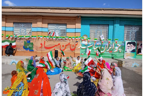 حضور مراکز کانون چهارمحال و بختیاری در راهپیمایی 22بهمن 1404